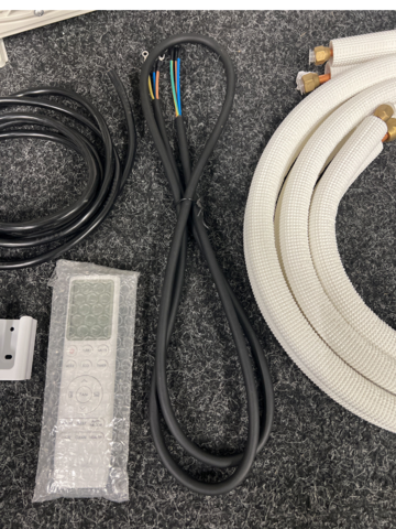 1415177-13 5 st Luftvärmepumpar 12000 BTU för nordiskt klimat