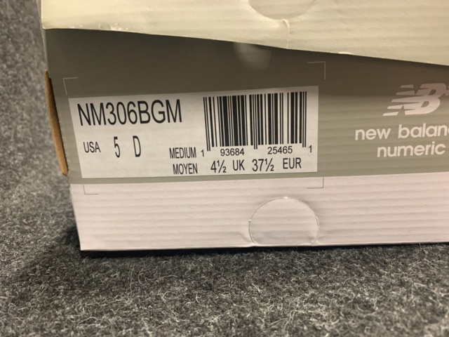 1415080-6 Skor New Balance NM306BGM, Strl 37 1/2