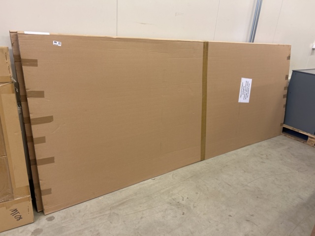 1378100-1 Väggmonterade whiteboardtavlor 2 st - Nobo