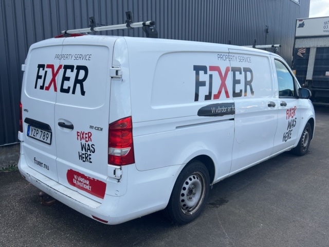 1351291-4 Mercedes-Benz Vito 111 CDI 2.8t Manuell, 114hk, -2018 (Reparationsobjekt)