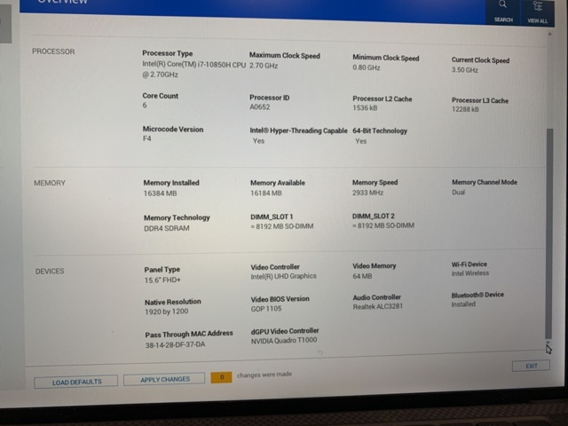 1415579-7 Dell Precision 5550 Laptop