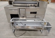 1415481 Korvvagn - FKI Fast Food Teknik, rostfritt stål, varm och kylförvaring