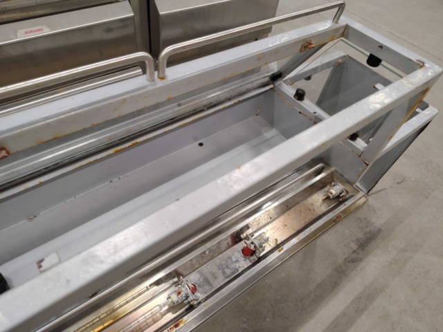 1415481-15 Korvvagn - FKI Fast Food Teknik, rostfritt stål, varm och kylförvaring