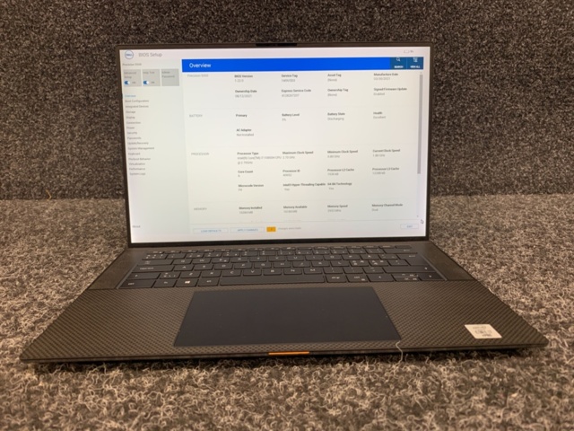 1415596-1 Laptop Dell Precision 5550 15.6" (Missing charger)