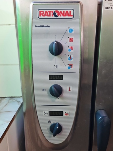 1388296-3 Ugn - Rational Combimaster med stativ