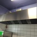 1388311-1 Stainless steel extractor hood with 4 filters