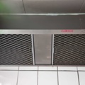 1388311-2 Stainless steel extractor hood with 4 filters