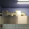 1388311-4 Stainless steel extractor hood with 4 filters