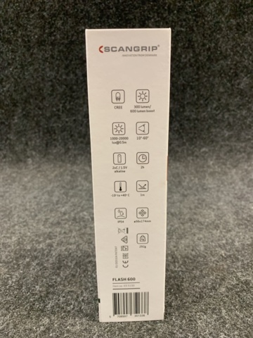 1416096-6 Ficklampa Scangrip Flash 600