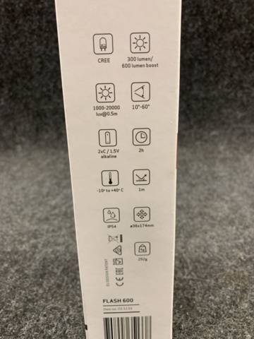 1416096-8 Ficklampa Scangrip Flash 600