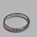 1400531-3 Ringar i vitguld 18K - 6 st