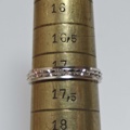 1400531-4 Ringar i vitguld 18K - 6 st