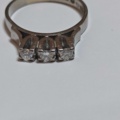 1400531-5 Ringar i vitguld 18K - 6 st