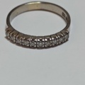 1400531-8 Ringar i vitguld 18K - 6 st