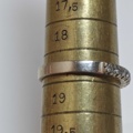 1400531-10 Ringar i vitguld 18K - 6 st