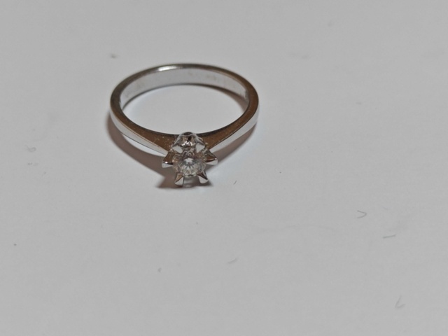 1400531-17 Ringar i vitguld 18K - 6 st