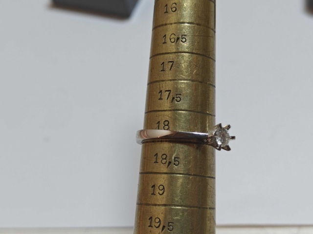 1400531-19 Ringar i vitguld 18K - 6 st