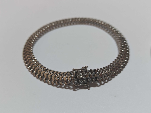 1400534-2 Armband vitguld 18K - 2 st