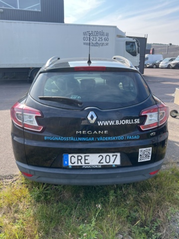1351311-4 Renault Mégane Grandtour 1.6 VVT Manuell, 110hk, -2013 (Reparationsobjekt)