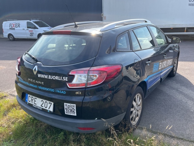 1351311-5 Renault Mégane Grandtour 1.6 VVT Manuell, 110hk, -2013 (Reparationsobjekt)