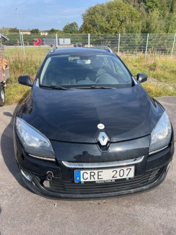 1351311-7 Renault Mégane Grandtour 1.6 VVT Manuell, 110hk, -2013 (Reparationsobjekt)