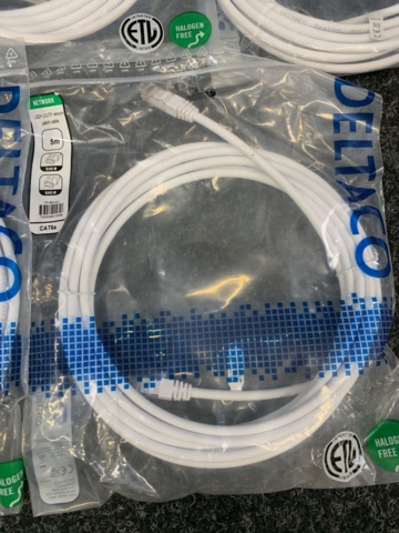 1414751-11 10 st nätverkskablar á 10m, Deltaco