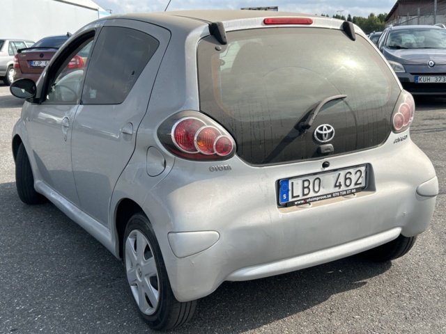 1383237-3 Toyota Aygo 5-dörrar 1.0 VVT-i MultiMode, 68hk, 2010