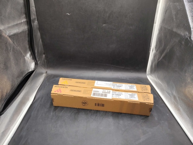 1347184-2 Tonerkassetter, 2 st Ricoh MP C3503, gul, magenta - Frakt ingår