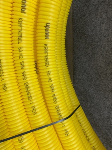 1415761-3 Kabelrör Uponor UDV-R 50/42 50m