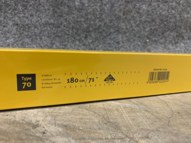 1415767-6 Vattenpass Stabila Type 70 180cm