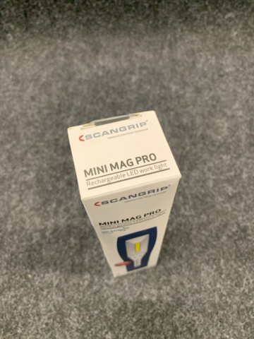 1416126-8 Handlampa Scangrip MINI MAG PRO,, uppladdningsbar