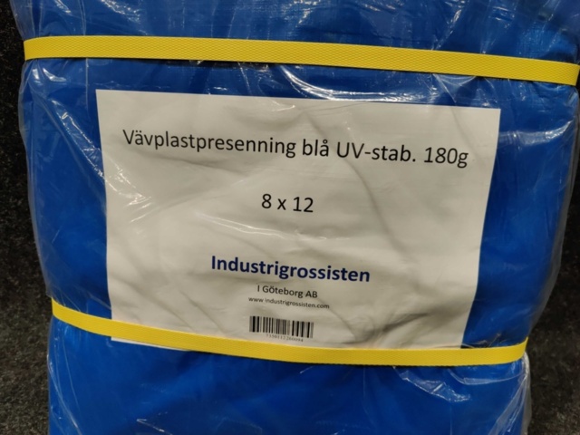 1415882-3 Presenning Vävplast 8x12m
