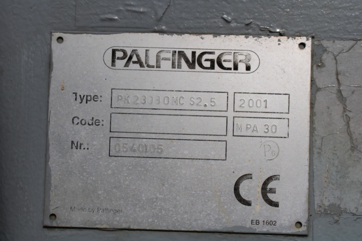 1388752-2 Palfinger kran PK2308 OMC S 2.5 med hydraultank
