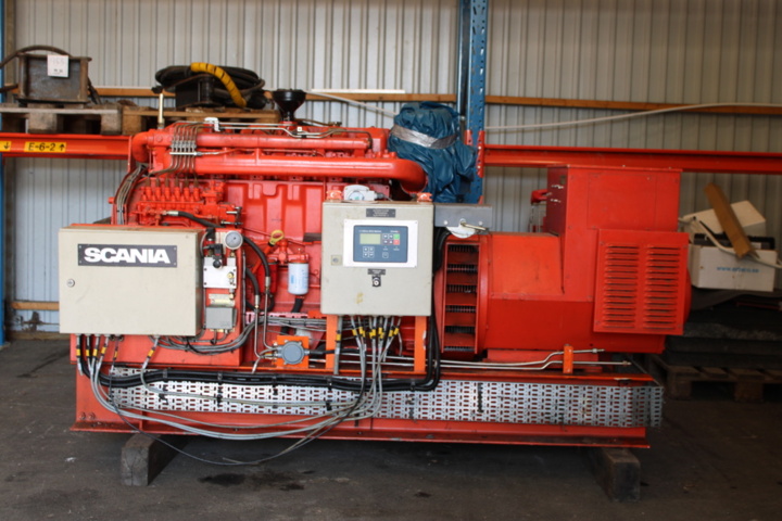 1388757-1 Elverk 125kW med Scania DS 9 dieselmotor