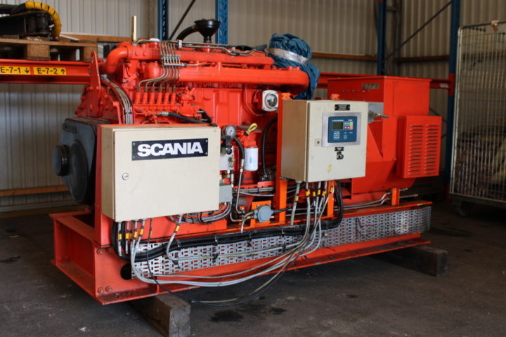 1388757-2 Elverk 125kW med Scania DS 9 dieselmotor