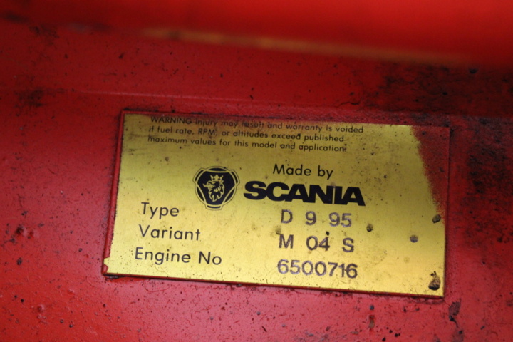 1388757-8 Elverk 125kW med Scania DS 9 dieselmotor