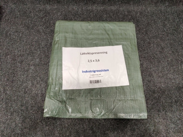 1416024-2 10 st Lättviktspresenningar 2,5x3,6m