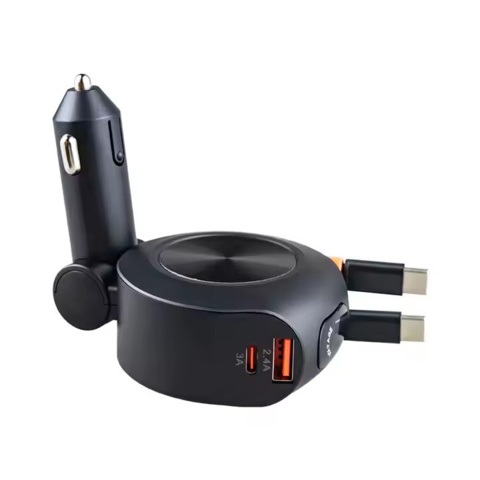 1416507-2 Mobiltillbehör Biladapter 69W Utdragbar - Fri frakt