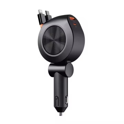 1416507-8 Mobiltillbehör Biladapter 69W Utdragbar - Fri frakt