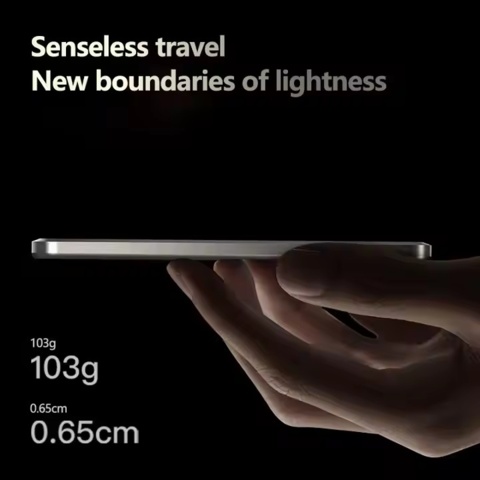 1416509-5 Mobiltillbehör Magsafe powerbank i metall 5000mah - Fri frakt