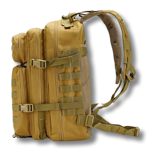 1416532-2 2 st Taktiska Ryggsäckar 45L Vattentät Sand/Öken - Fri frakt