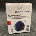 1415845-5 Arbetsbelysning Scangrip med BT högtalare Sound Led, laddbar