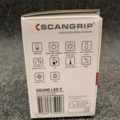 1415845-6 Arbetsbelysning Scangrip med BT högtalare Sound Led, laddbar