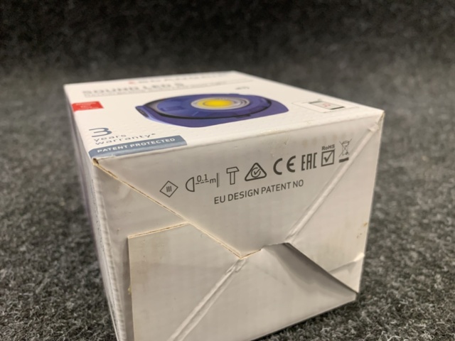 1415845-9 Arbetsbelysning Scangrip med BT högtalare Sound Led, laddbar