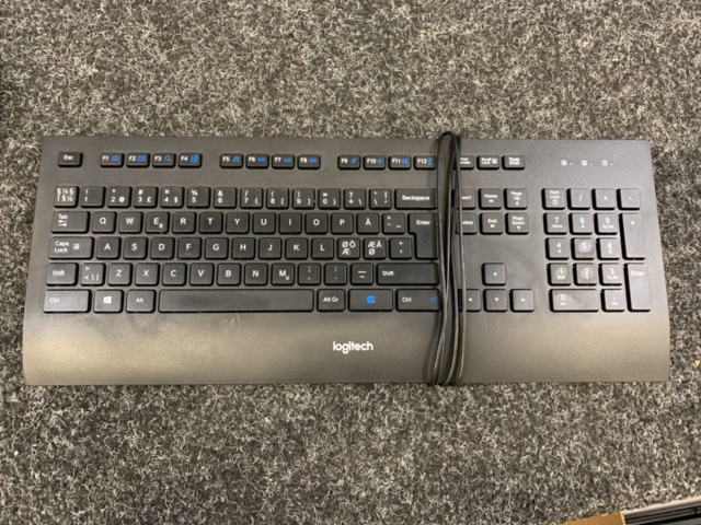 1415657-4 10 st tangentbord och möss, Logitech & Dell