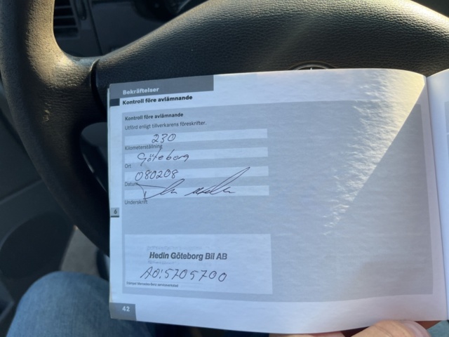 1351313-37 Mercedes-Benz Sprinter 318 CDI Chassi Enkelhytt Automatisk, 184hk, -2008