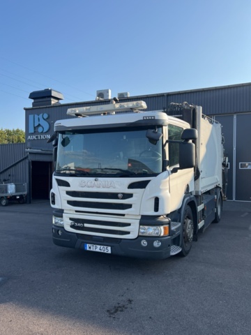 1338327-1 Sopbil Scania P340 4x2 9.3 CNG Automatisk, 340hk, -2018