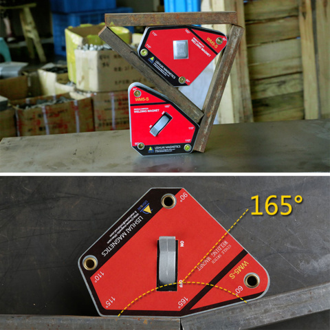 6 pcs Welding magnets WM5-S Multi-Angle On/off 30kg - Free shipping ...