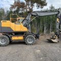 1383248-6 Volvo EW160D med tre skopor & gafflar *Uppdaterad auktion*