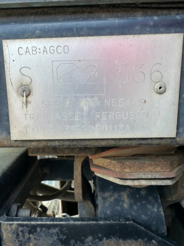 1195770-12 Tractor Massey Ferguson 6495 Dyna 6 -2009